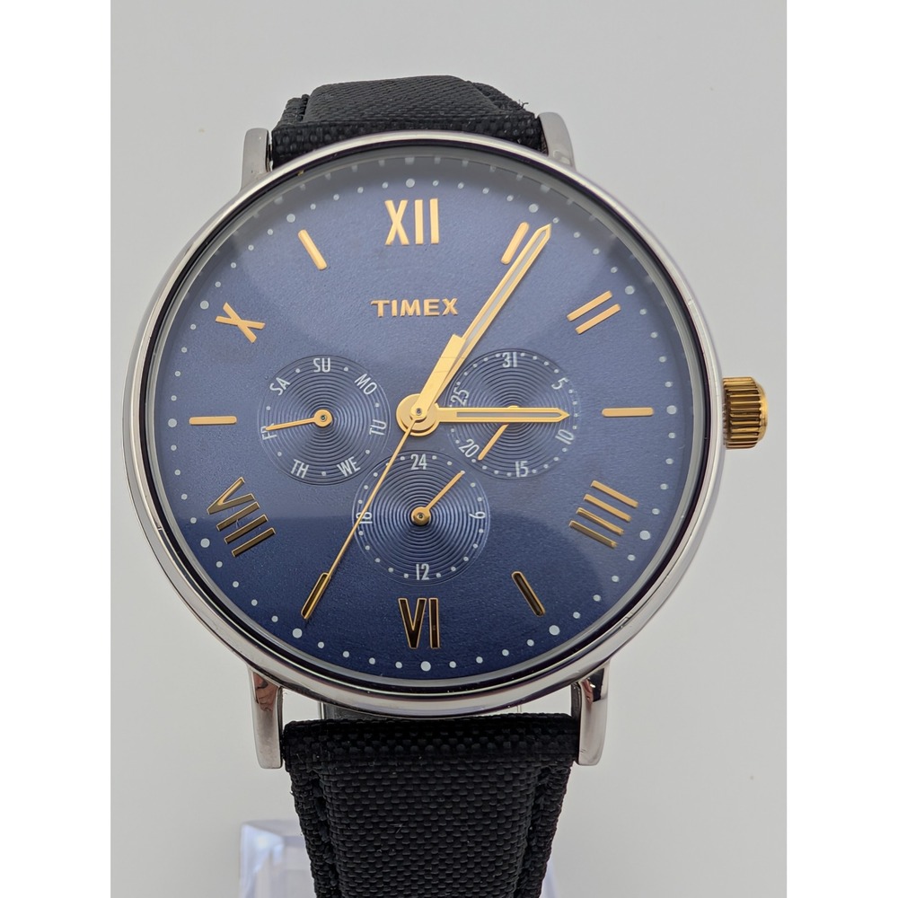 Timex Southview Multifunction Blue Dial Chrono Style Watch 41mm